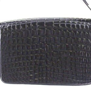 ZENITH Handbag Black gold Women Authentic secondhand